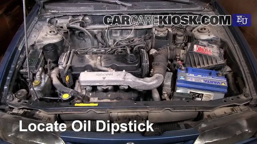 1999 Nissan Almera GX 2.0L 4 Cyl. Diesel Oil Check Oil Level